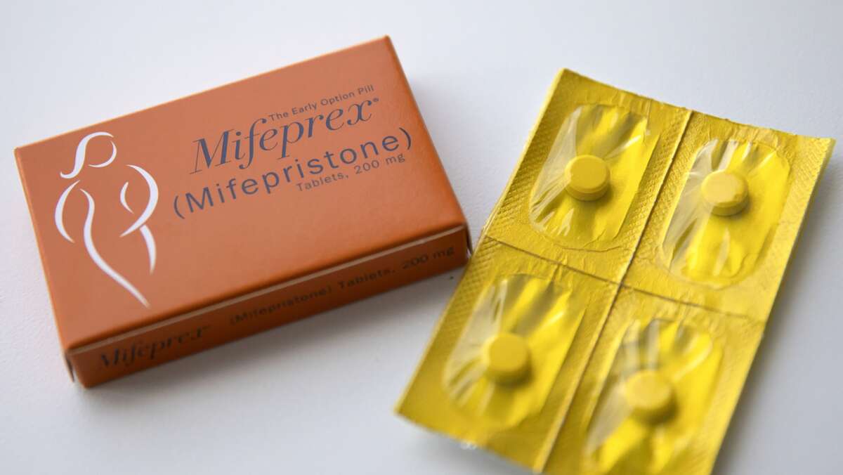 Mifepristone and Misoprostol pills.