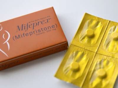 Mifepristone and Misoprostol pills.