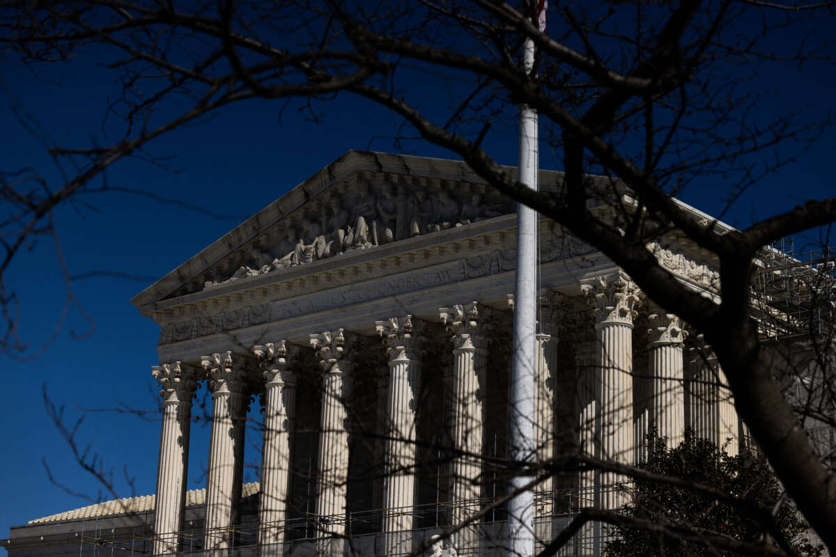 The U.S. Supreme Court is seen in Washington, D.C., on March 2, 2025.