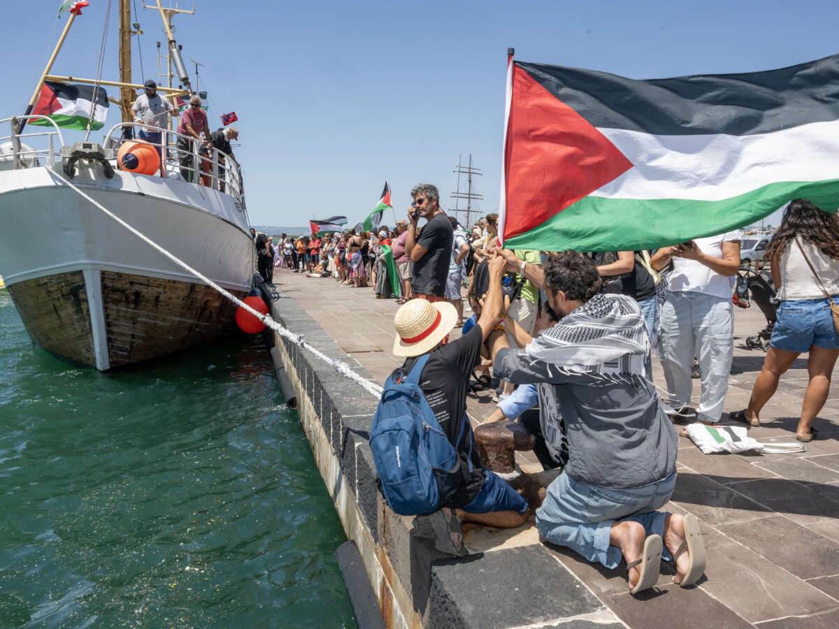 Journalist Detained From Gaza-Bound Aid Ship Reports Israel for Kidnapping