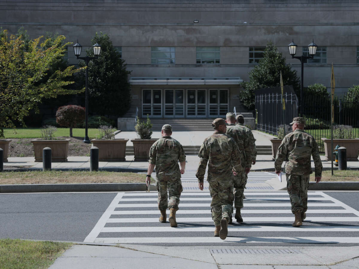 Pentagon Plan Would Create Standing Military Force to Put Down “Civil Unrest”