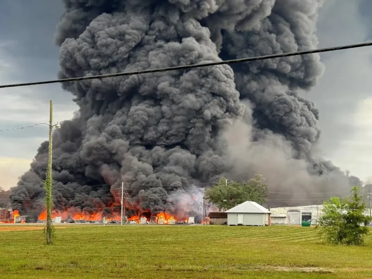 For days, an industrial explosion led to a fire burning in Roseland, Louisiana, a predominantly Black town about 60 miles northeast of Baton Rouge. The cause of the explosion is under investigation.