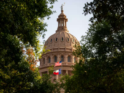 The State Capitol is seen on August 14, 2025 in Austin, Texas.