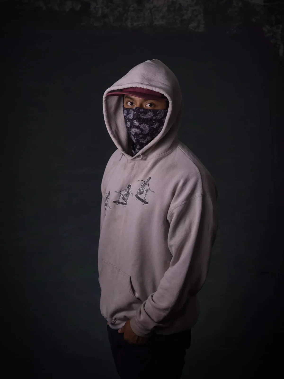 Rey, seen at 18, picked strawberries in the Pajaro Valley. He started working in the fields when he was 14 years old. He recalled picking berries while a tractor in an adjacent field was spraying. The strong wind blew the spray toward him and other workers. It smelled like chemicals, he says. He recently enlisted in the military.