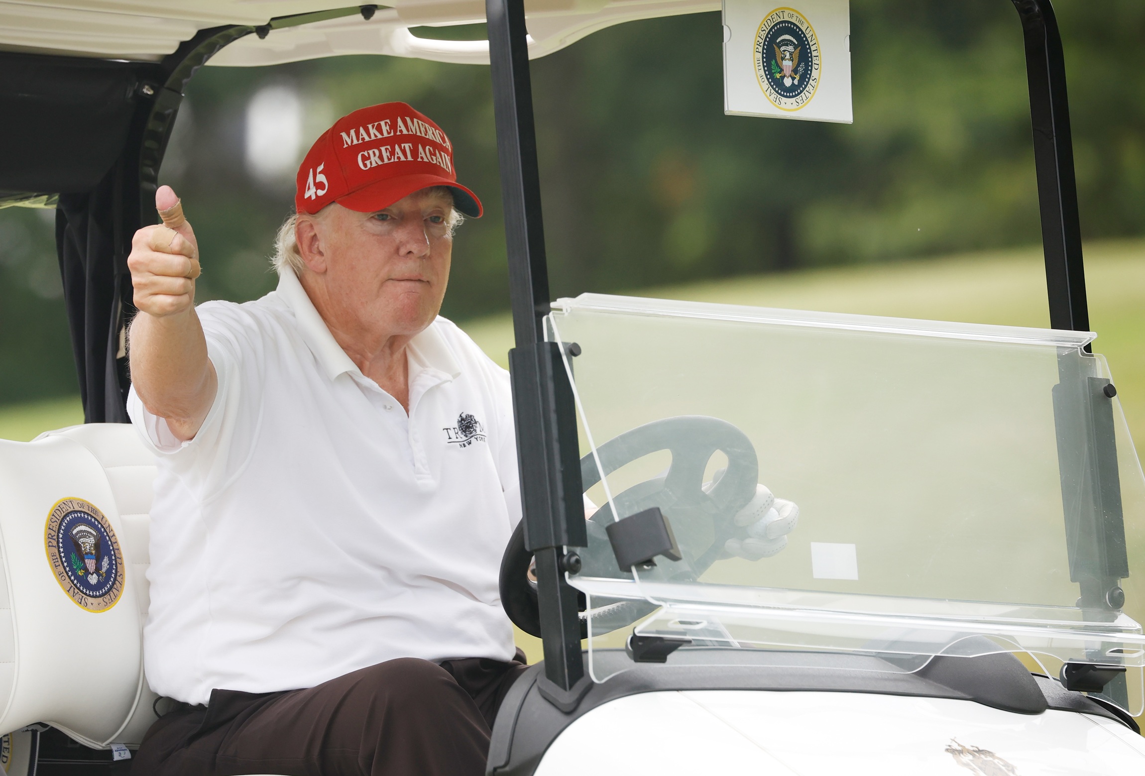 As Americans Grapple With Affordability, Trump Announces Joint Base Andrews Golf Course Remodeling Project