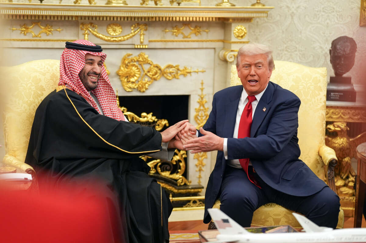 In Courting Saudi Arabia, Trump Emulates Mohammed Bin Salman's  Authoritarianism | Truthout
