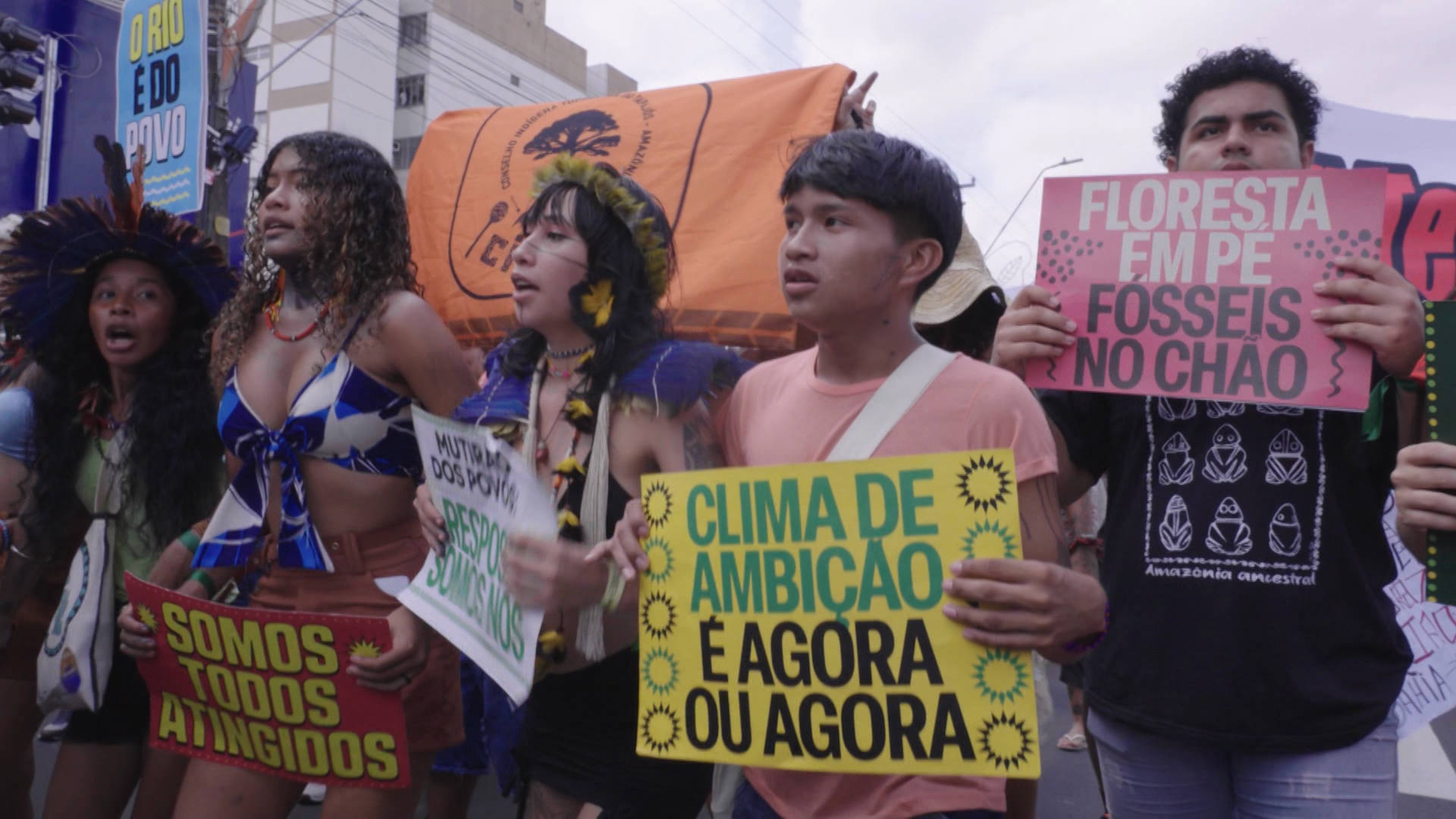 Tens of Thousands Join Indigenous-Led Protest at COP30 Demanding Urgent Action