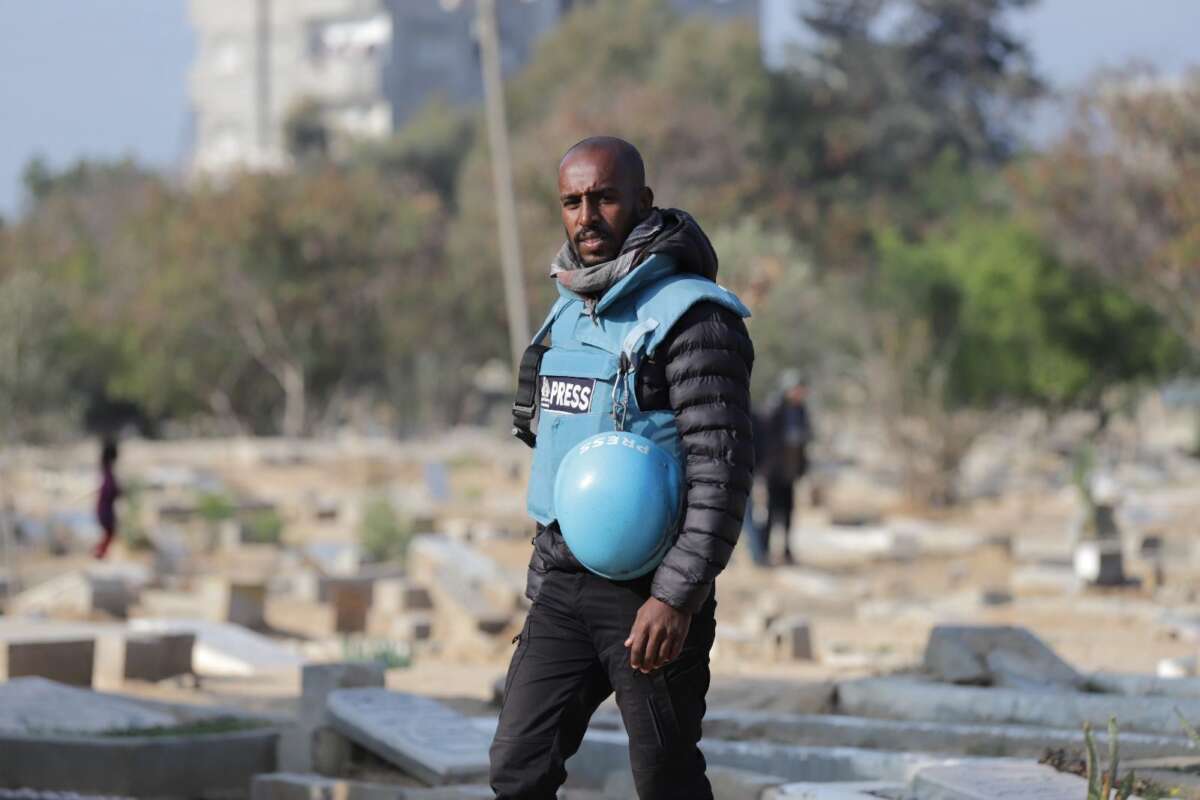 Hatem Al-Rawagh reports from the front lines, covering Israel's war crimes.