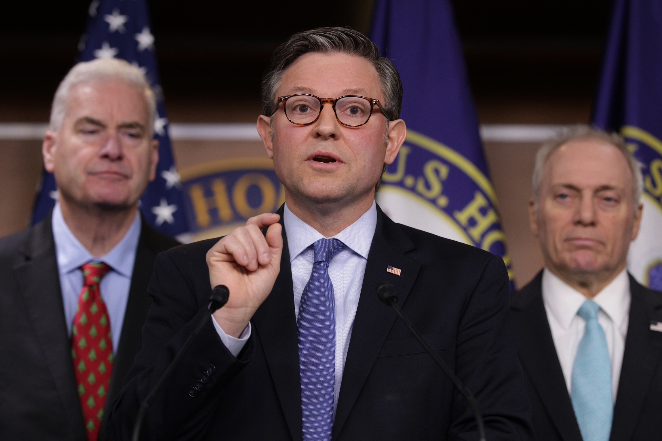 Mike Johnson Claims This Year Was a Productive One for Congress. Data Says Otherwise.