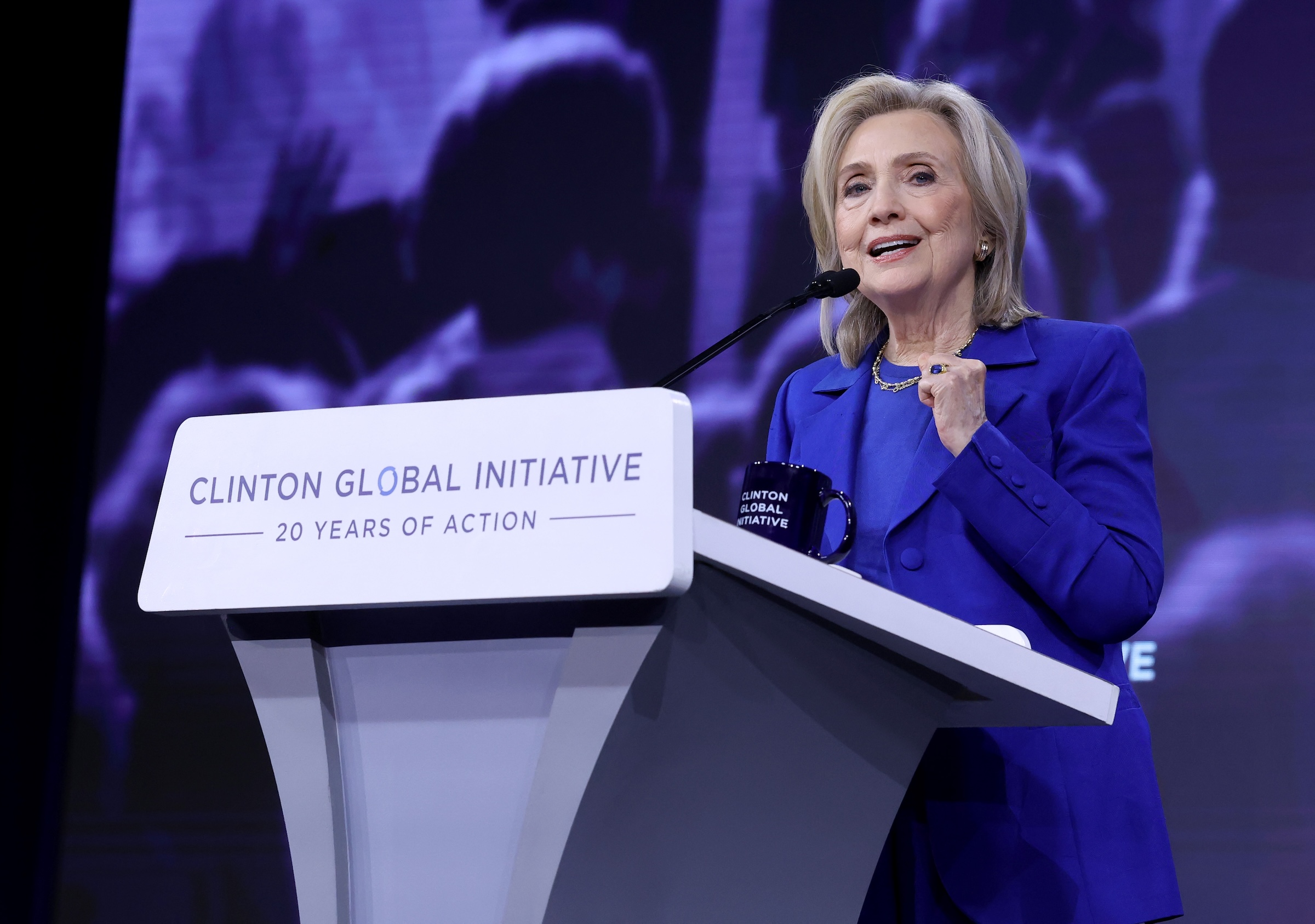 Hillary Clinton Says Young People Oppose Gaza Genocide Because of "Totally Made Up" Videos
