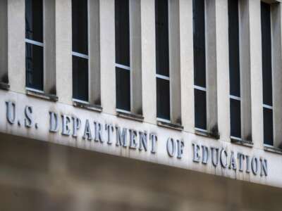 The Department of Education building in Washington, D.C., on March 24, 2025.