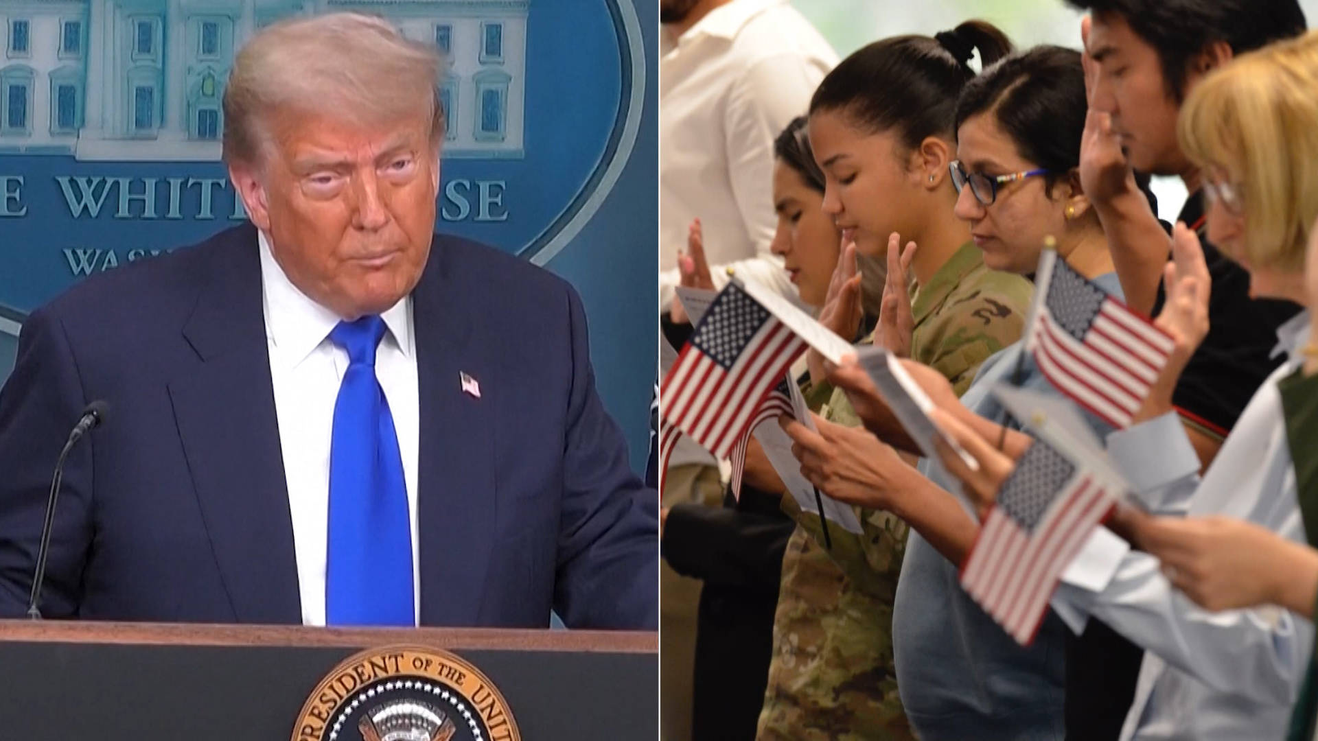 Trump Targets Birthright Citizenship, Visa Lottery, and Naturalized Citizens