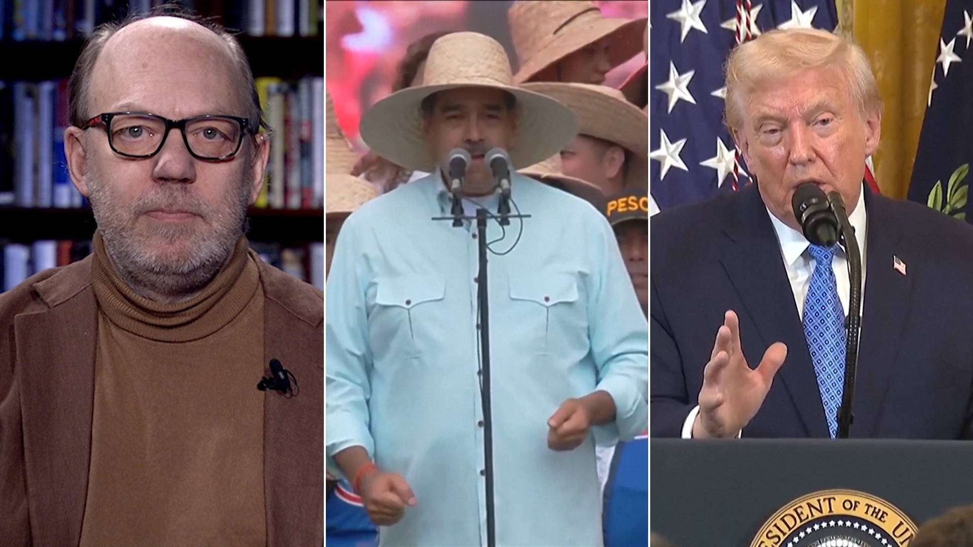 Historian: US Escalation Against Venezuela Isn’t About Drugs — It’s About Maduro