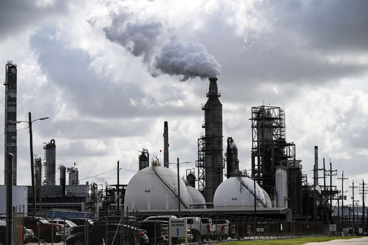 The Valero Houston Refinery in Houston, Texas, on August 29, 2025.
