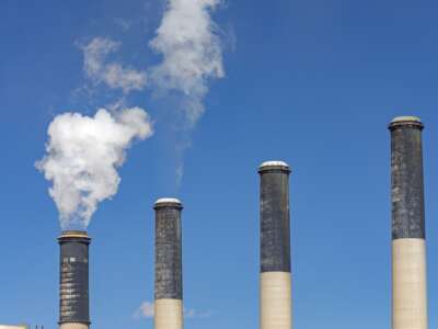The Jim Bridger power plant in Rock Springs, Wyoming.
