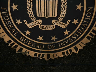 A view of the J. Edgar Hoover Building, which has served as the headquarters building for the Federal Bureau of Investigation (FBI) since 1975, in Washington, D.C., on December 29, 2025.