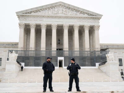 A view of the U.S. Supreme Court in Washington, D.C., on January 9, 2026.