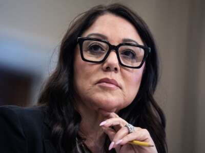 Labor Secretary Lori Chavez-DeRemer testifies during the House Appropriations Subcommittee on Labor, Health and Human Services, Education, and Related Agencies hearing on the Department of Labor's budget in the Rayburn House Office Building on May 15, 2025.