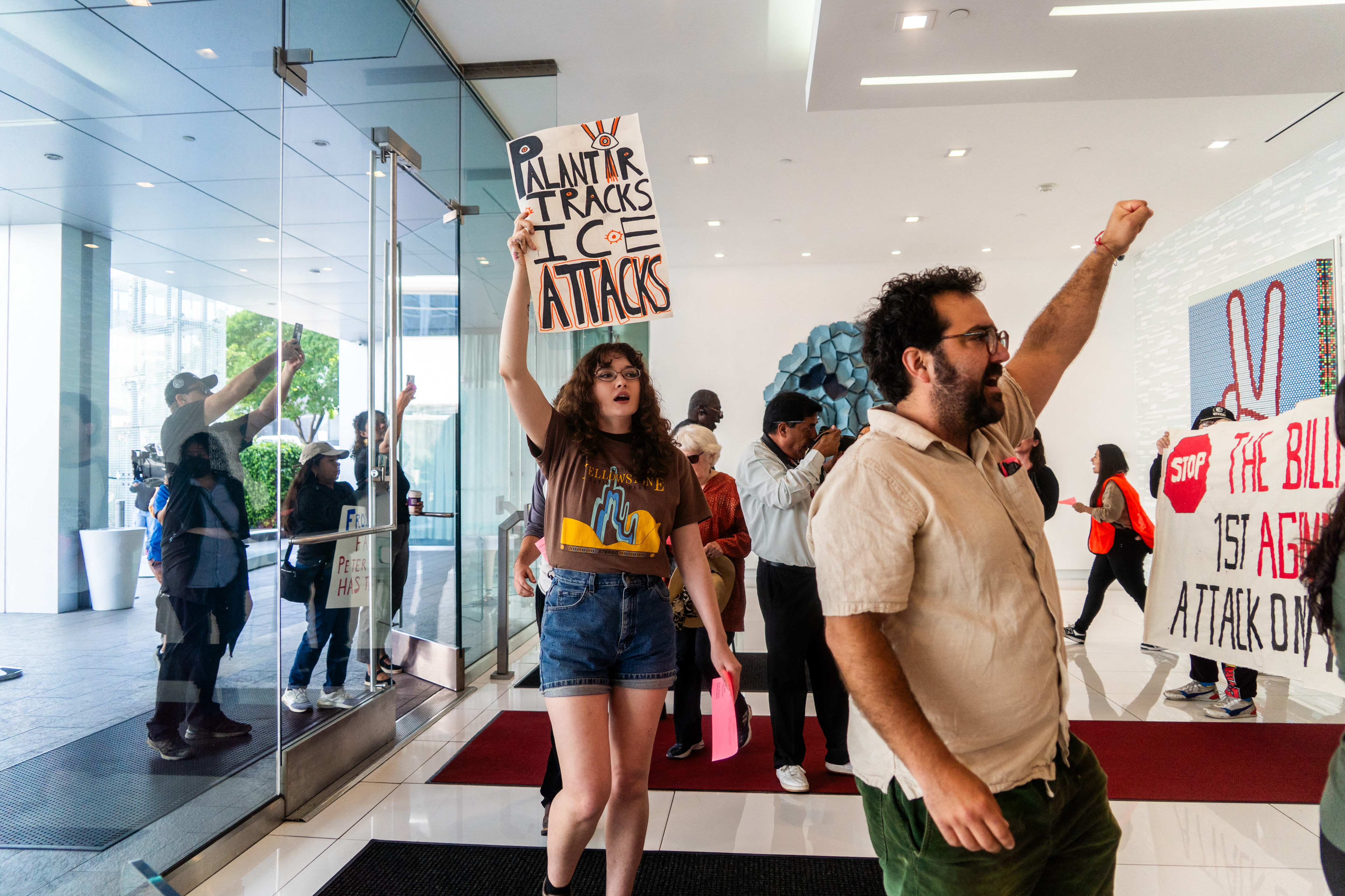 Organizers Celebrate Palantir Headquarters’ Move From Denver After Protests