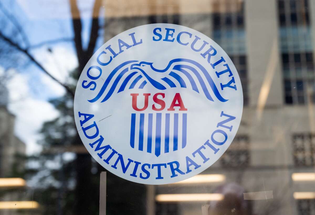 A Social Security Administration office in Washington, D.C., on March 26, 2025.
