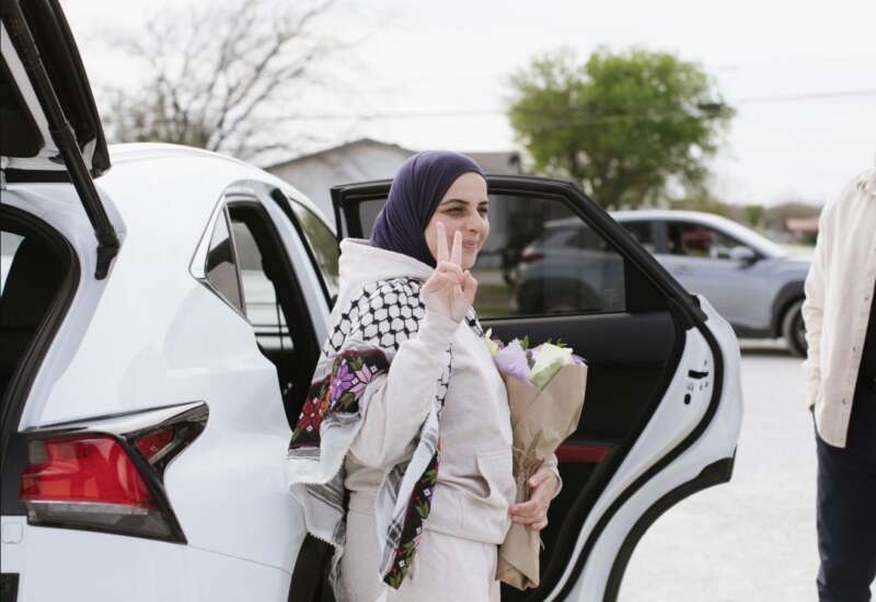 Leqaa Kordia, a 33-year-old Palestinian and longtime New Jersey resident, was freed from US Immigration and Customs Enforcement detention on March 16, 2026.