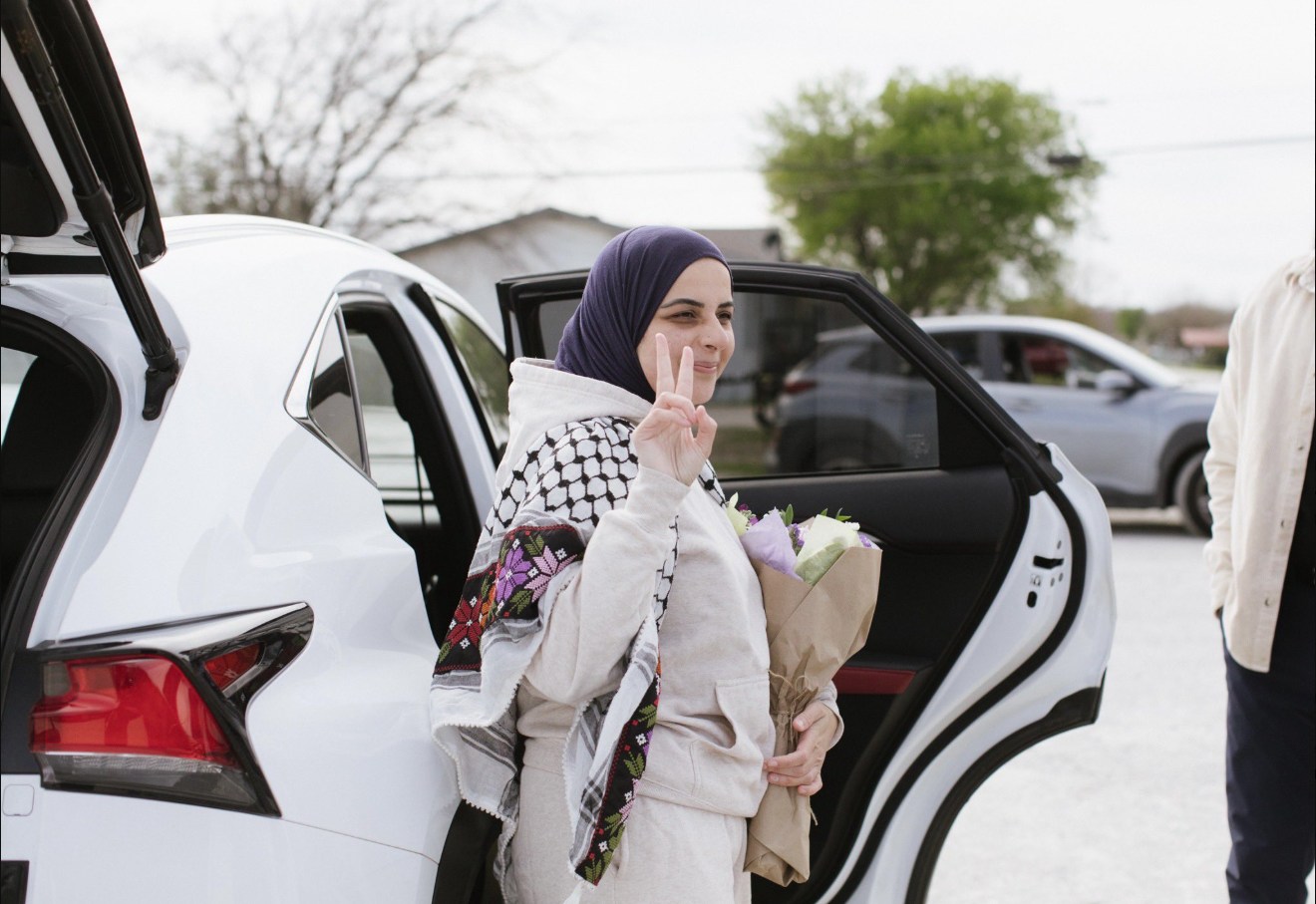 Supporters Celebrate Release of Palestinian Leqaa Kordia - But Fight Continues