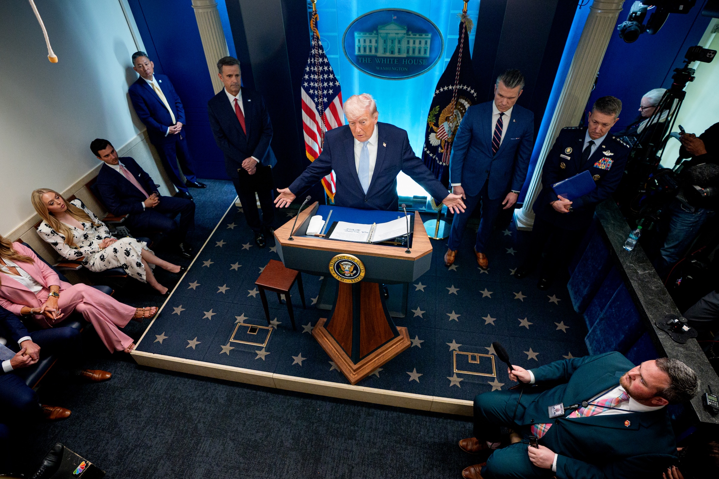 Trump Uses Same Language Cited by ICJ in Genocide Ruling Against Israel