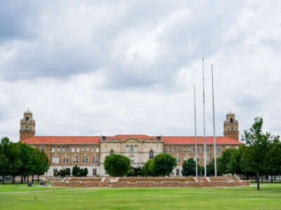 A view of Texas Tech University on June 27, 2021 in Lubbock, Texas.