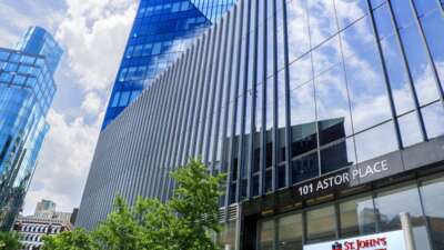 St. John's University Manhattan campus at Astor Place in New York City.