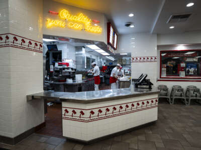 An In-N-Out Burger restaurant on December 27, 2025, in Placerville, California.