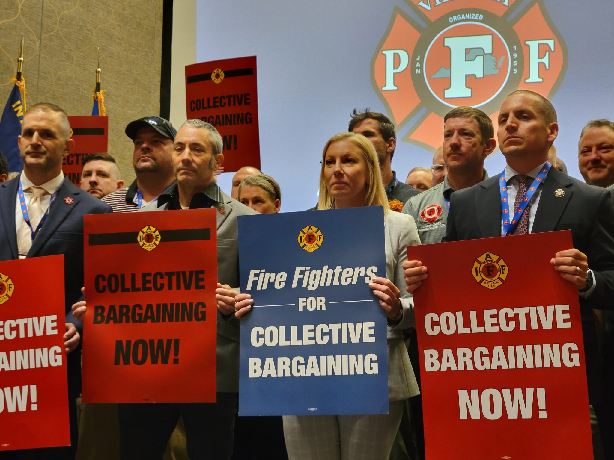 VA Gov. Spanberger Vetoes Bill Allowing Public Employees to Collectively Bargain
