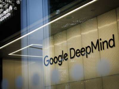 A view of the Google DeepMind offices on October 9, 2024 in London, England.