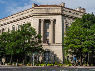 The Department of Justice building on July 20, 2025, in Washington, D.C.