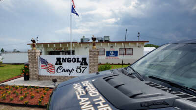 Camp 57 is seen at Angola Prison, the Louisiana State Penitentiary and America's largest maximum-security prison farm, in West Feliciana Parish, Louisiana, on September 3, 2025.