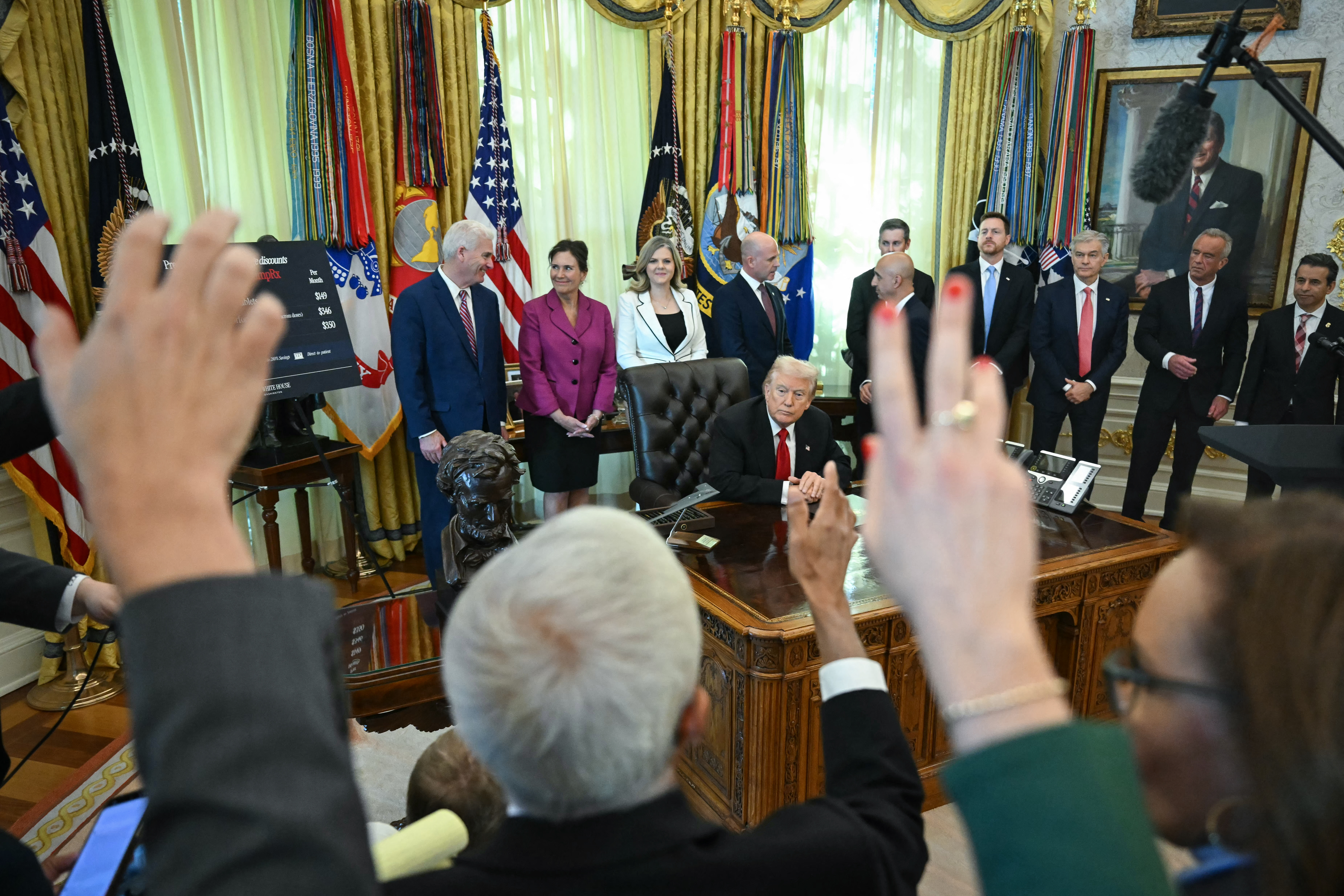 Trump Bought Stock in Drugmaker Whom It Then Boosted Through Policy