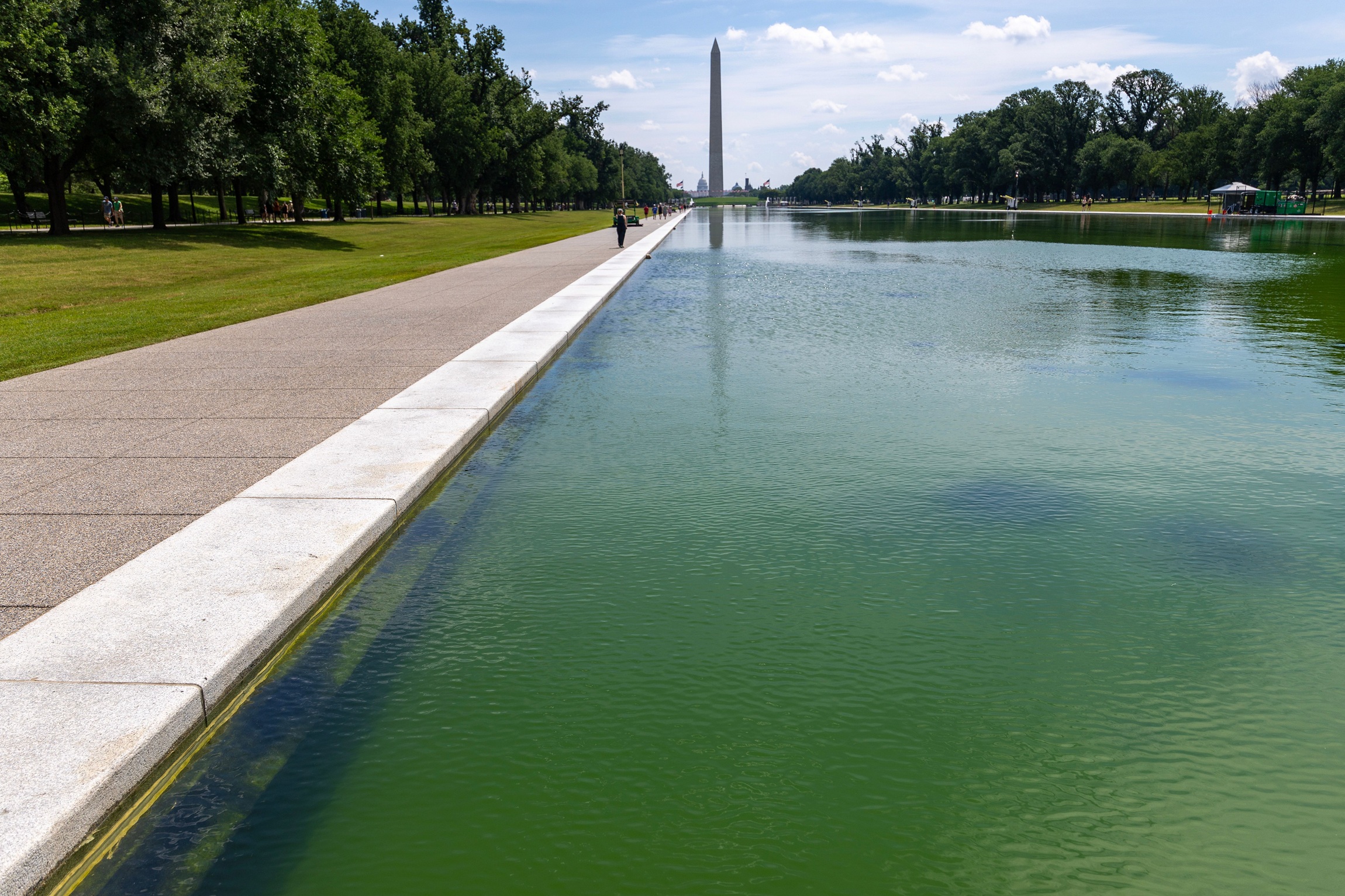 Trump Threatens ABC News Over Coverage of Costly Reflecting Pool Project