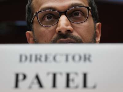 FBI Director Kash Patel testifies before the House Judiciary Committee in the Rayburn House Office Building on September 17, 2025, in Washington, D.C.