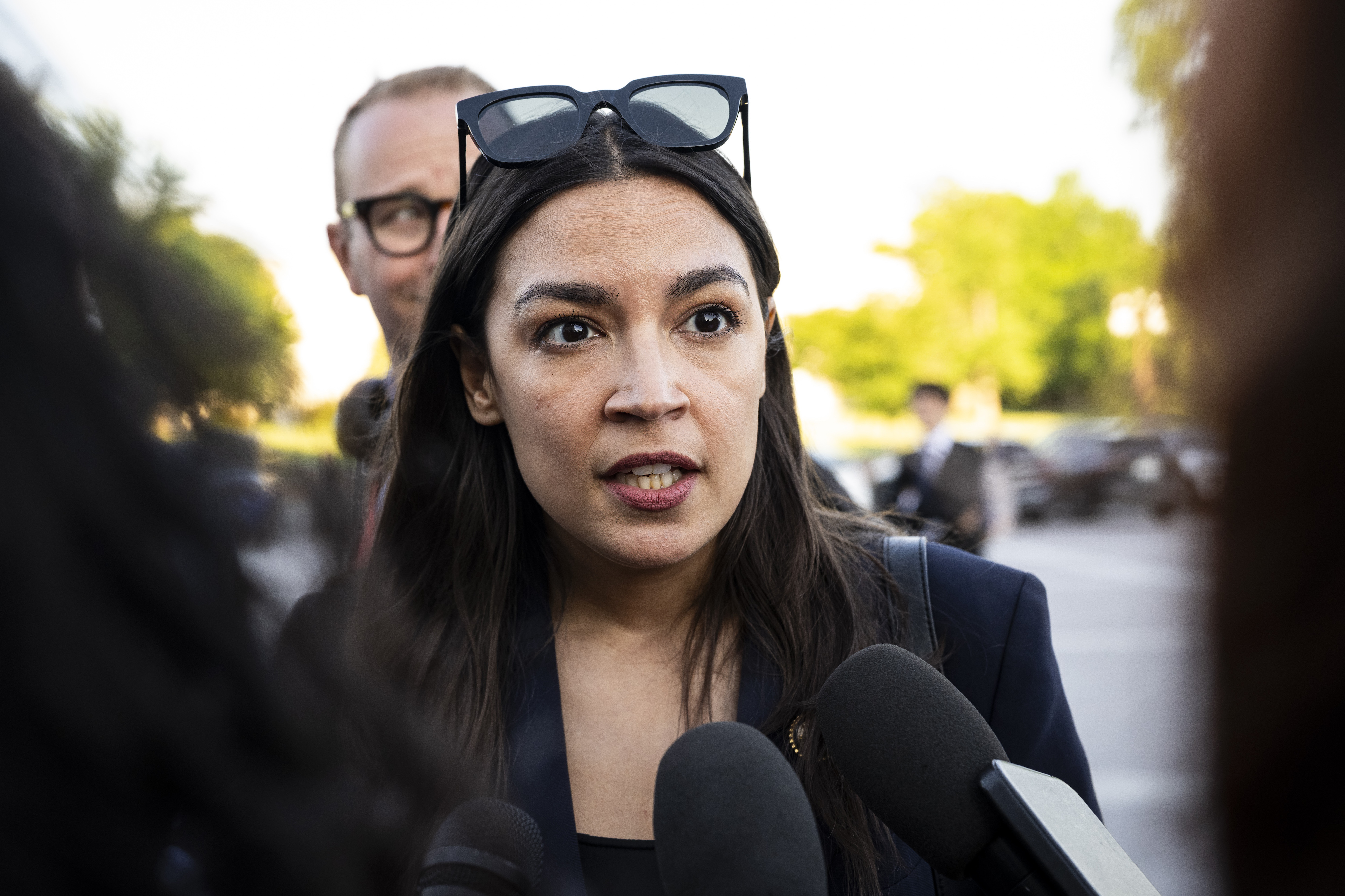AOC Says Mike Johnson’s GOP Is “Running a Protection Racket” for Trump