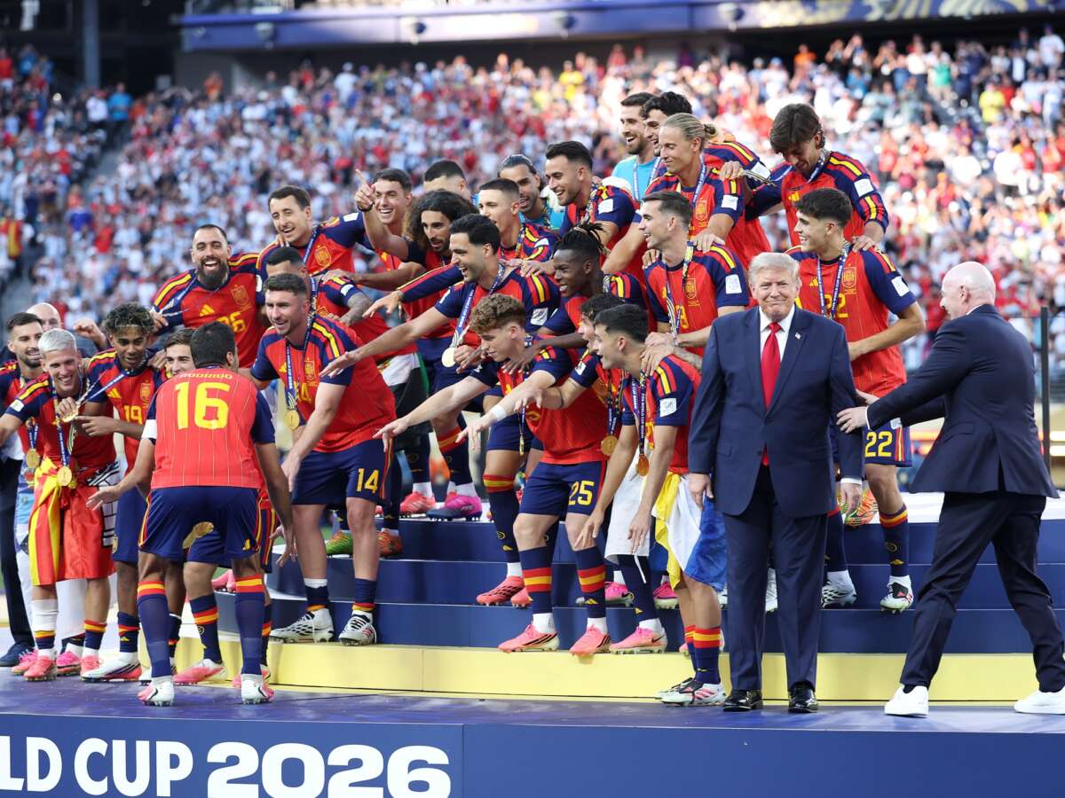 Trump Celebrates During World Cup Final as CENTCOM Announces US Soldier’s Death