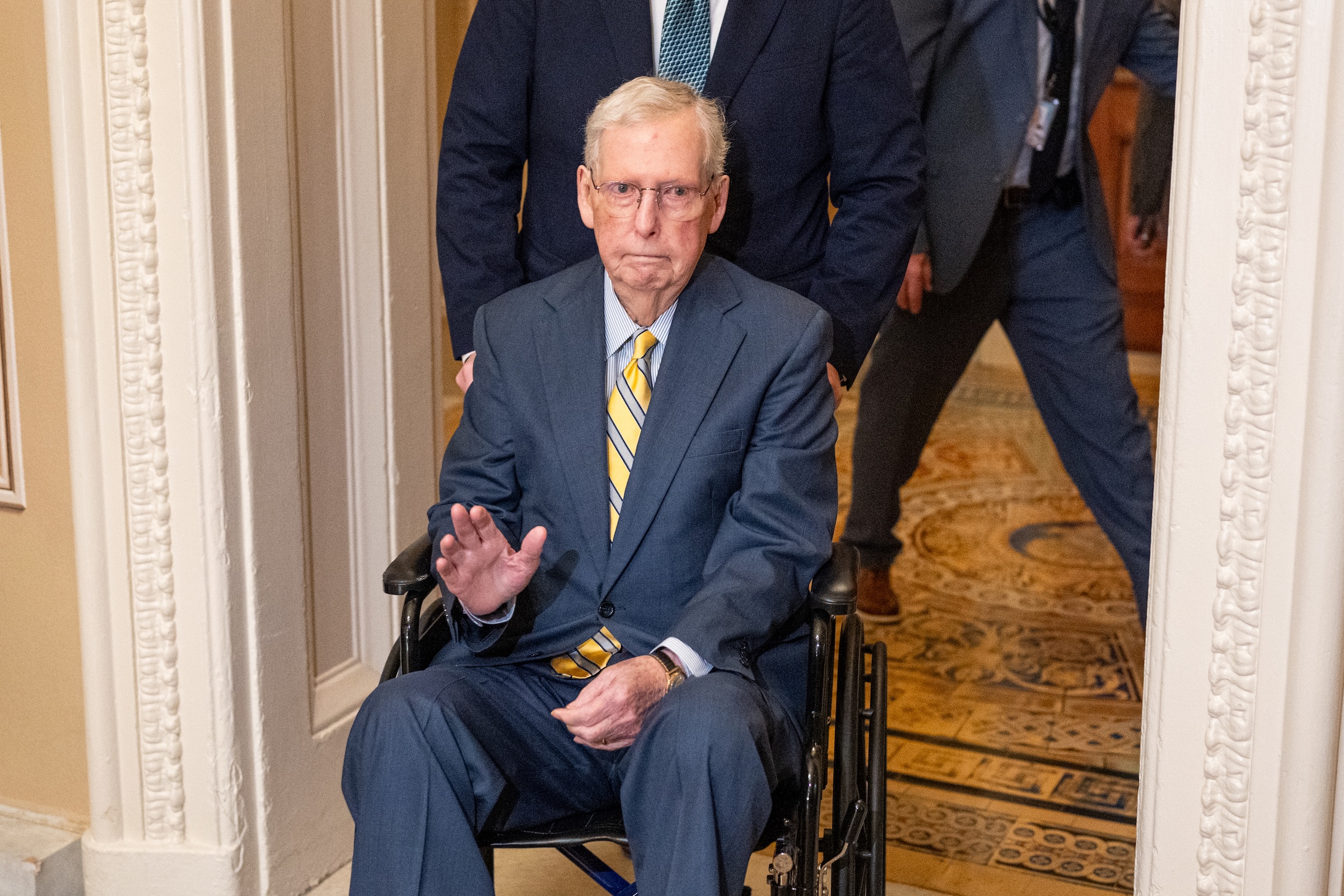 McConnell’s Been on Sick Leave for a Month. US Workers Aren’t Guaranteed a Day.