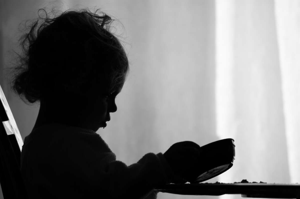 hungry child