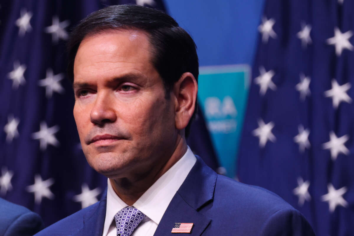United States Secretary of State Marco Rubio attends a press conference during the 2026 NATO Ankara Summit in Ankara, Turkey, on July 8, 2026.