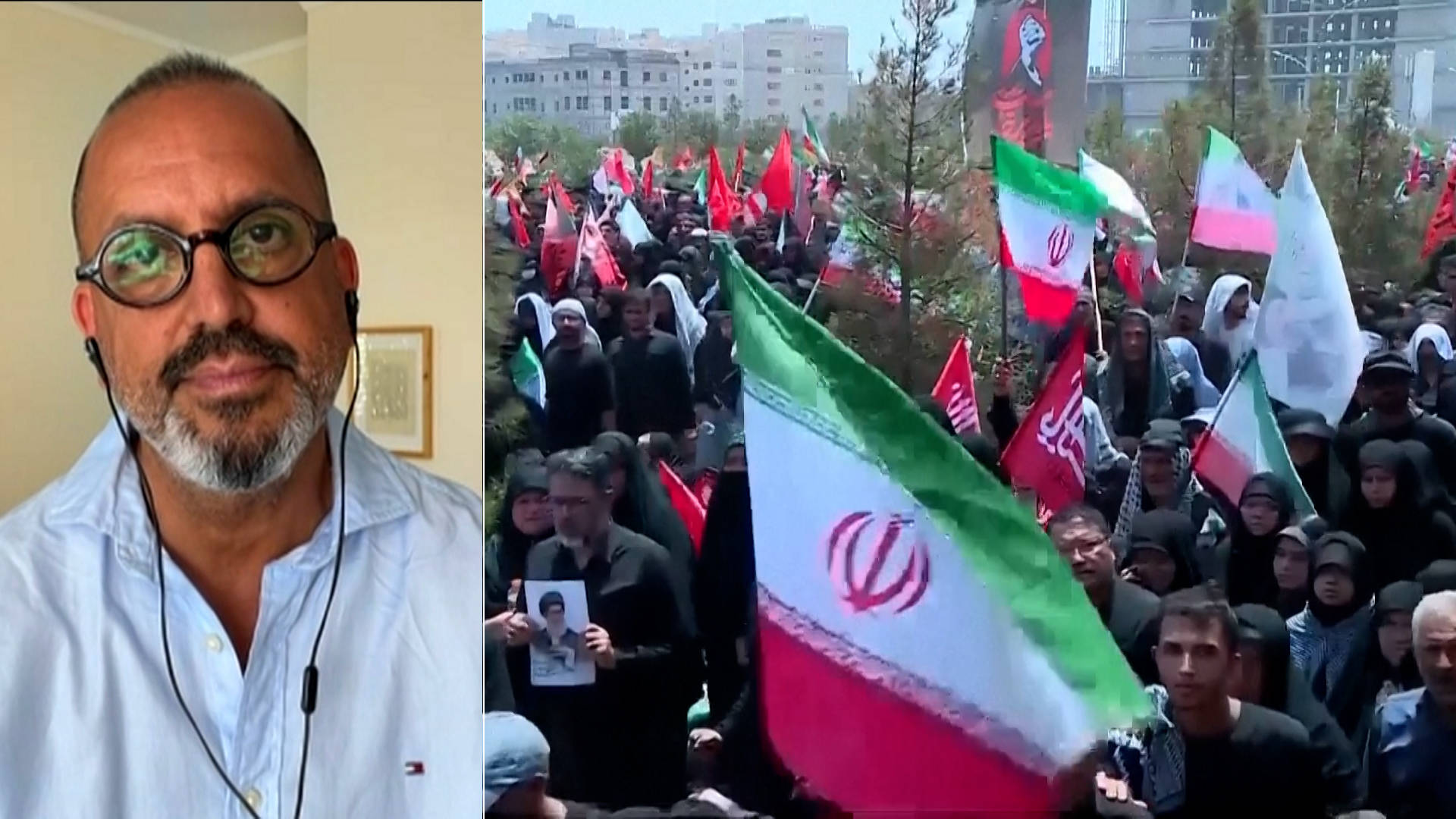 Millions of Iranians Attend Funeral Procession for Ayatollah Ali Khamenei