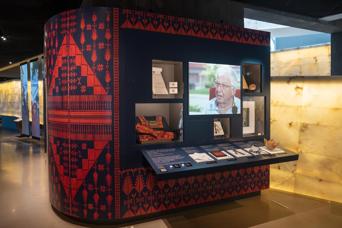 The museum has come under attack from pro-Israel lobby groups for hosting the Nakba exhibit.