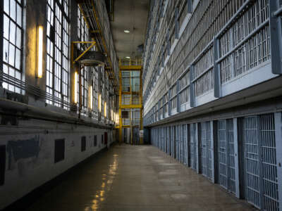 Decommissioned Bravo House of the quarter unit section of Stateville Correctional Center, built in 1929, seen on June 22, 2024, in Crest Hill, Illinois.