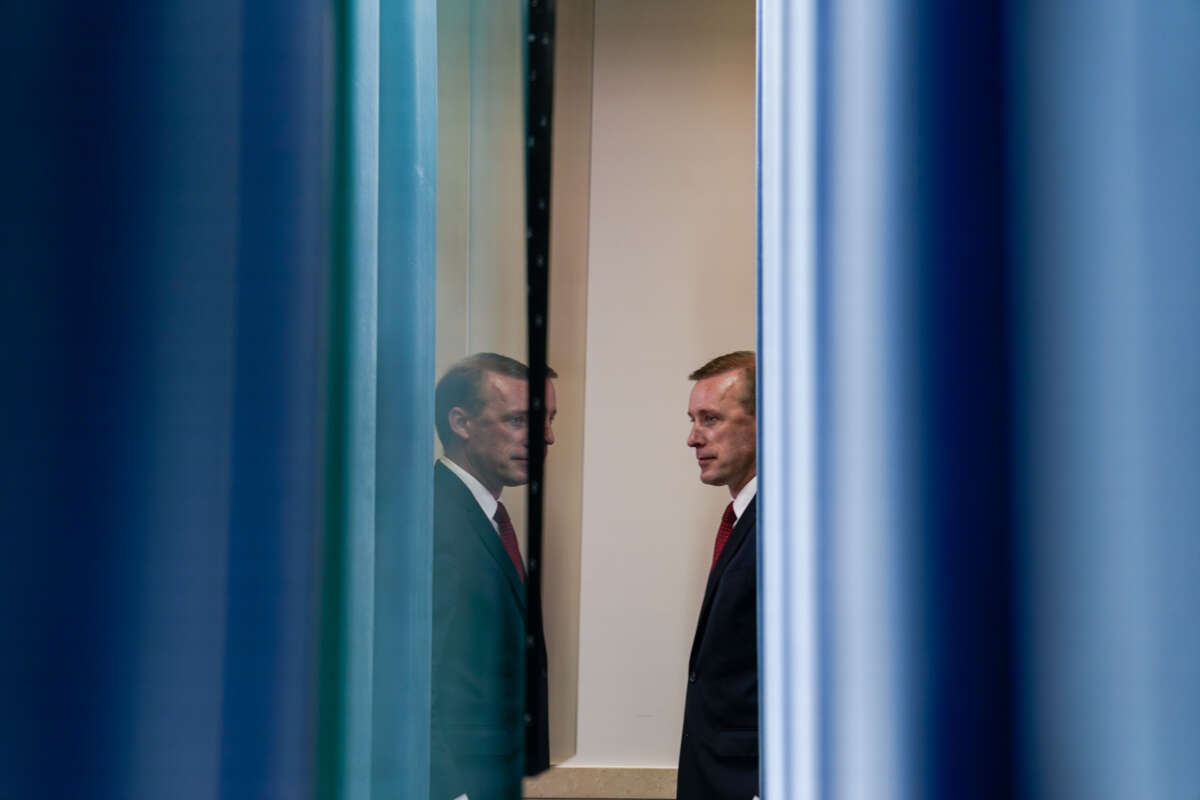 National Security Advisor Jake Sullivan seen at the White House on October 1, 2024, in Washington, D.C.
