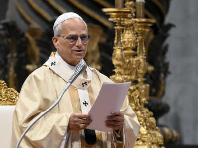 Pope Leo XIV ordains a group of 10 priests at Mass in St. Peter's Basilica as the Church celebrated the World Day of Prayer for Vocations on April 26, 2026 in Vatican City, Vatican. As he prayed the Regina Caeli in St. Peter’s Square on Sunday, Pope Leo XIV called for the responsible use of nuclear energy. His appeal came on the 40th anniversary of the Chernobyl nuclear disaster, which he said “marked the conscience of humanity.”