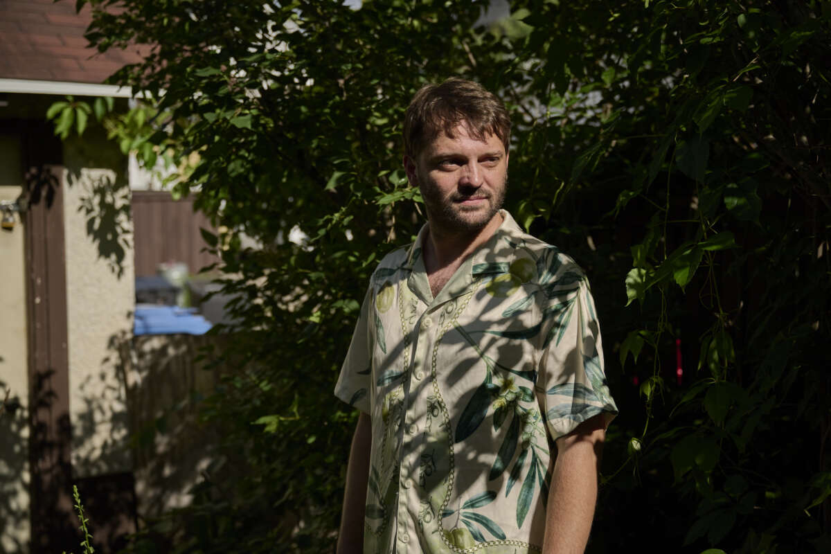Cameron Kennedy poses for a photo near his home in Minneapolis, Minnesota, on June 18, 2026.