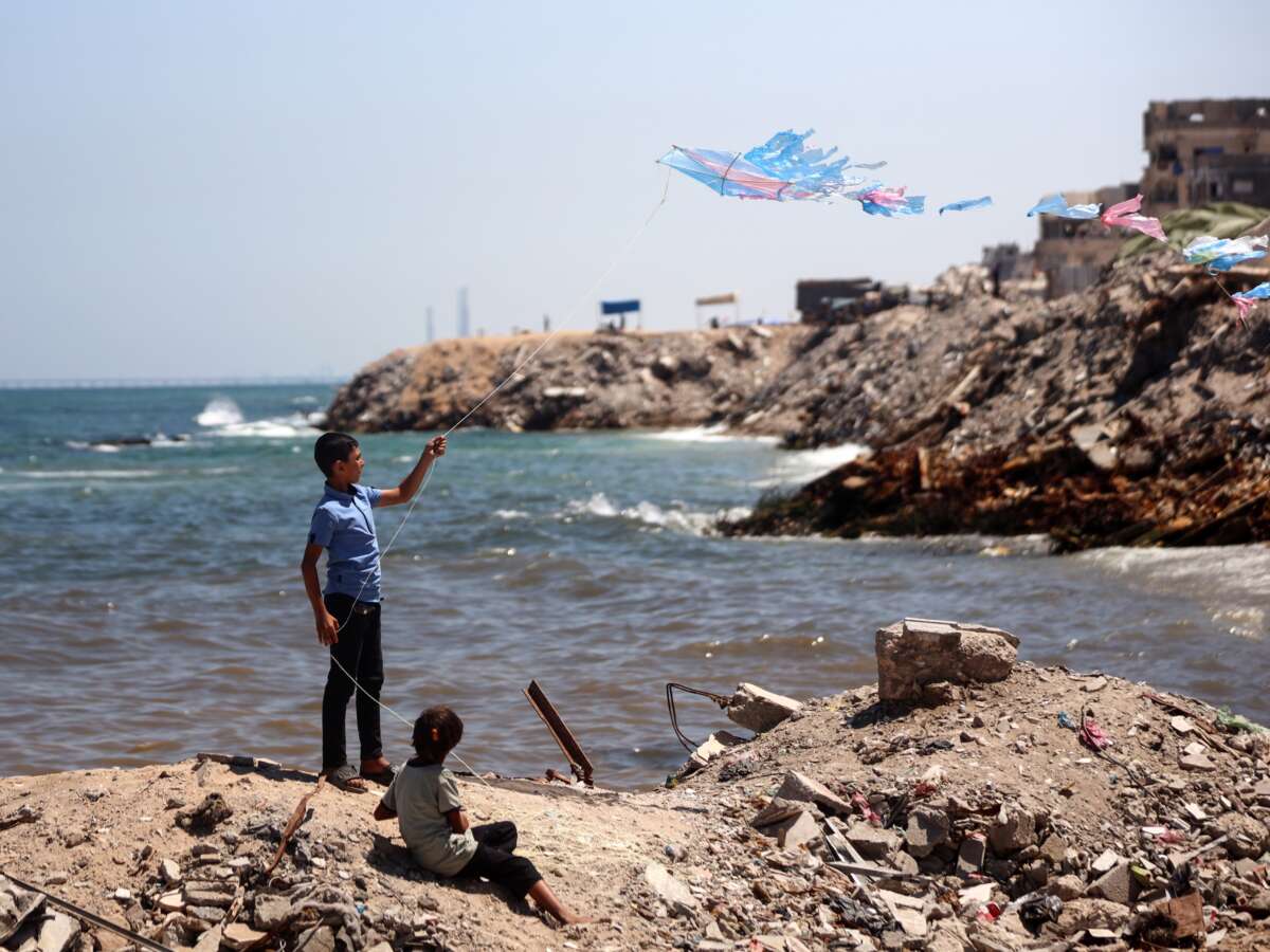 Kids in Gaza Sought Joy in Flying Kites. Israel Threatens to Kill Them for It.