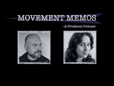 Headshot of Gil Durán and Kelly Hayes under banner of Movement Memos: A Truthout Podcast